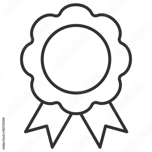 Badge Outline Icon