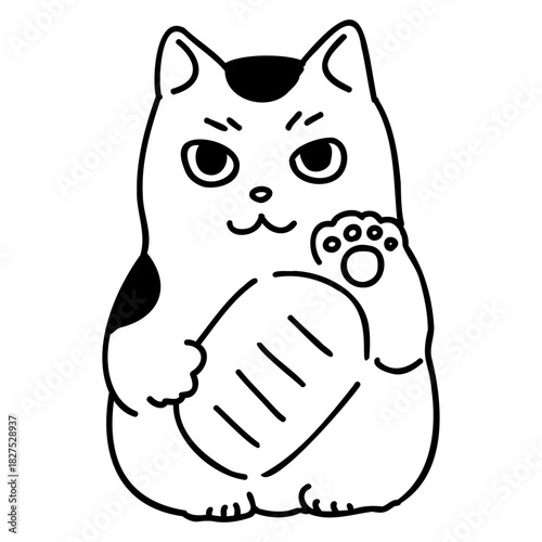 縁起物　まねきねこ