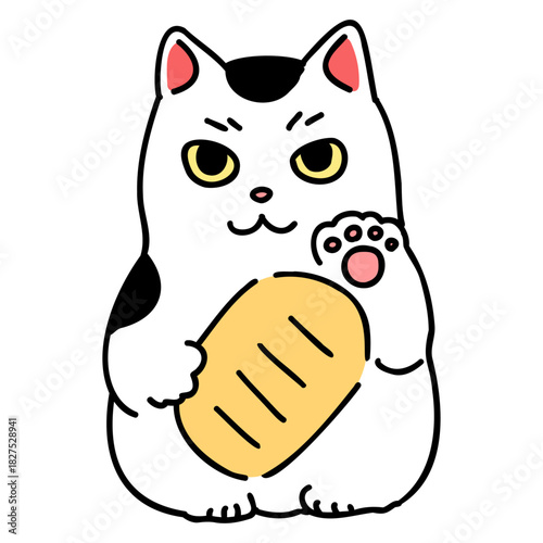 縁起物　まねきねこ