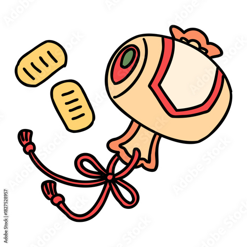 縁起物　打ち出の小槌