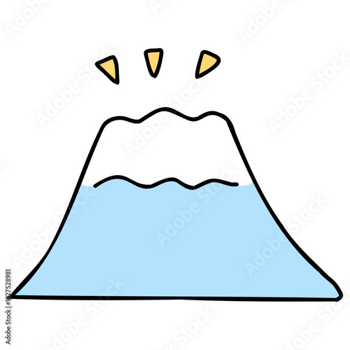 縁起物　富士山