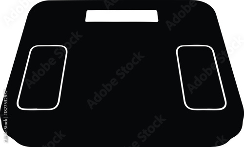 Illustration luggage baggage travel vacation holiday silhouette vector