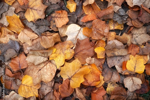yellow autumn leaves