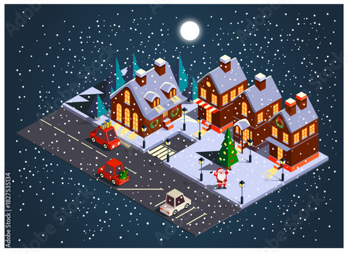 Isometric composition