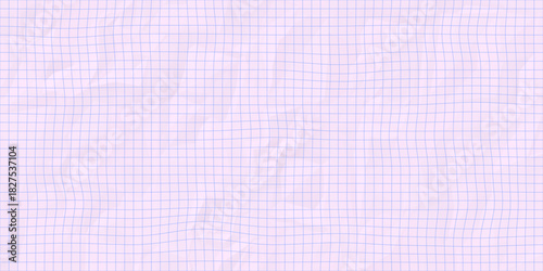 Background illustration of pink crumpled graph paper