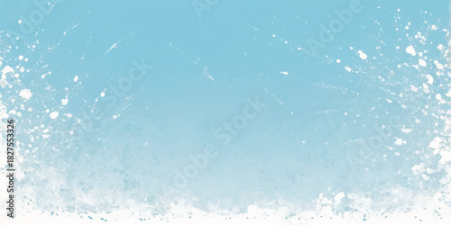 Abstract blue grunge texture background resembling cold winter ice and frozen ocean waves