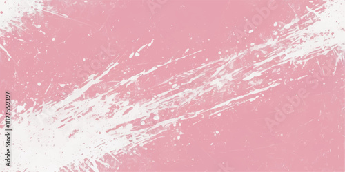 Abstract red grunge surface detail with rough texture and old paint pattern