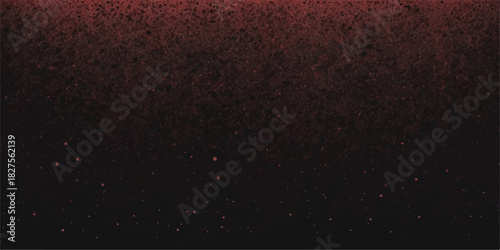 Black night sky glow with abstract rain drops texture on the window