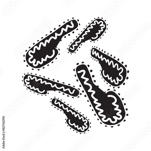 Marburg Virus glyph icon