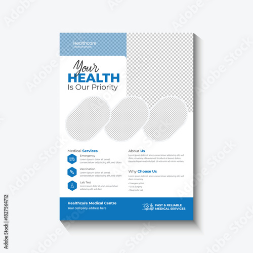 Healthcare Medical Centre Flyer Template