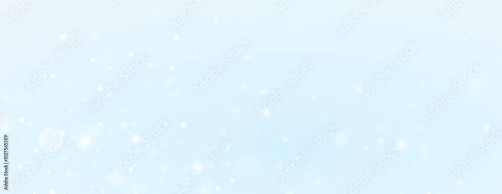 Fototapeta premium Snow snowfall snowflakes winter overlay transparent falling background PNG.holiday sparkle and light