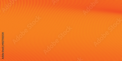 Dynamic Orange and Red Abstract Background with Subtle Warped Grid Pattern and Gradient for Modern Design