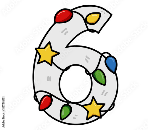 Cute Christmas Number 6
