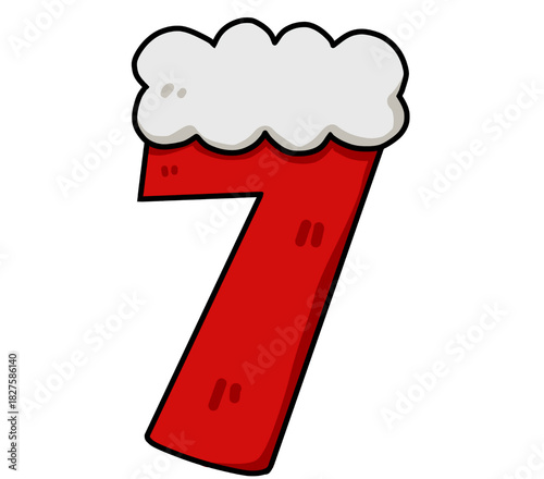 Cute Christmas Number 7