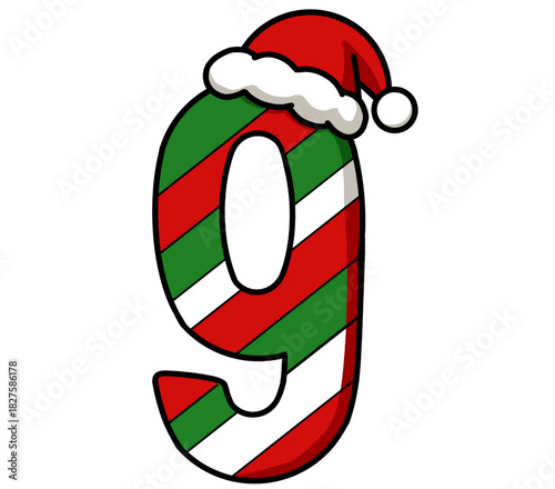 Cute Christmas Number 9