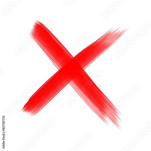 red cross mark