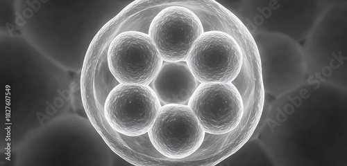 Ultra-clear image of hepatic lobule hexagonal arrangement