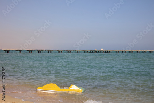 The Red Sea, The Dock and The Sky