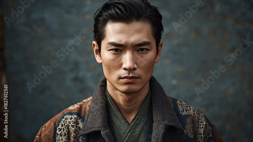 Asian cultural fusion portrait
Artistic depiction of diversity and cultural identity
in modern expression