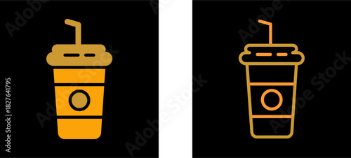 Milkshake Vector Icon