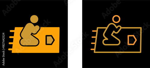 Praying Vector Icon