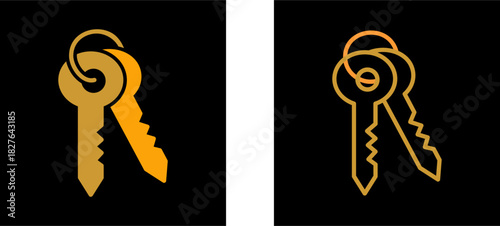 House Key Vector Icon