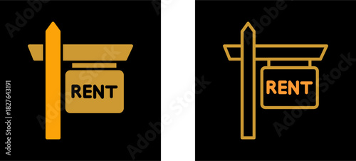 Rent Vector Icon