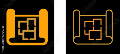 Blueprint Vector Icon