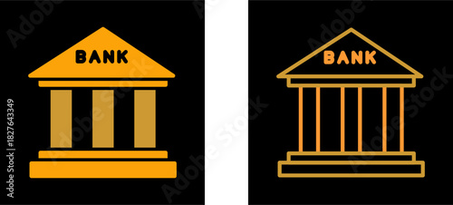 Bank Vector Icon