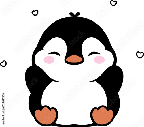 Cartoon Cute Pengsuin