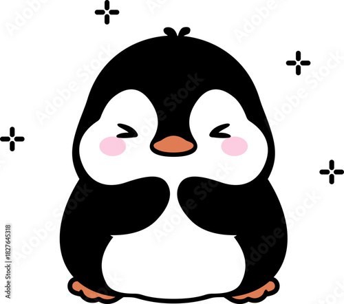 Cartoon Cute Pengsuin