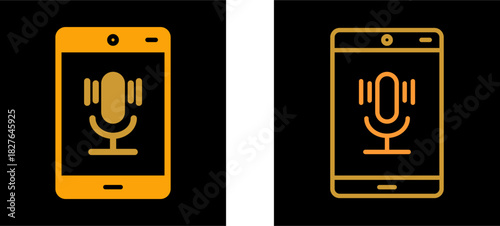 Voice Record Vector Icon