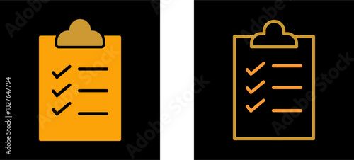 Checklist Vector Icon