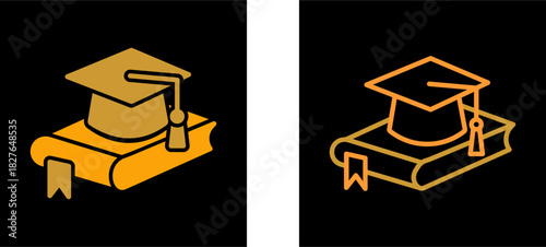 Graduation Hat Vector Icon