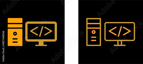 Coding Vector Icon