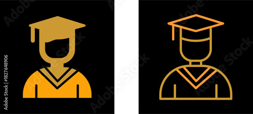 Bachelor Vector Icon