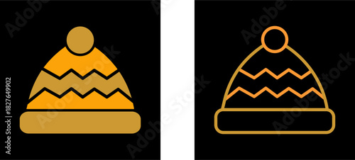 Winter Hat Vector Icon