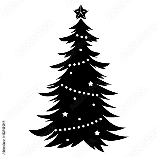 christmas tree vector