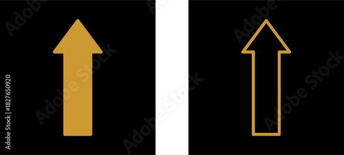 Arrow Up Vector Icon