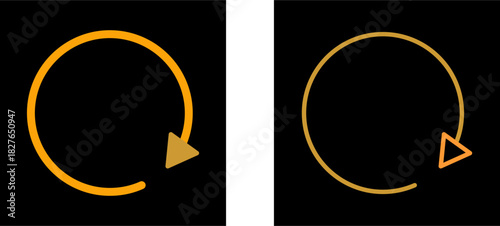 Cycle Arrow Vector Icon