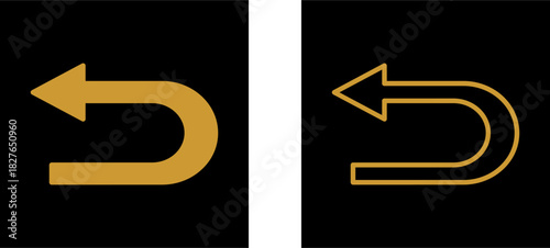 Arrow Back Vector Icon