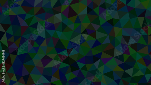 A mesmerizing mosaic of geometric shapes, a symphony of colors dancing across the canvas, creating a captivating visual experience