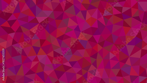 A mesmerizing mosaic of magenta hues, a symphony of geometric shapes dancing across the canvas, creating a vibrant and dynamic texture