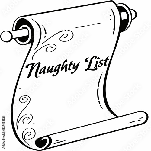 old scroll paper with wax seal