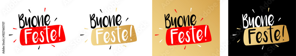 Fototapeta premium Buone feste