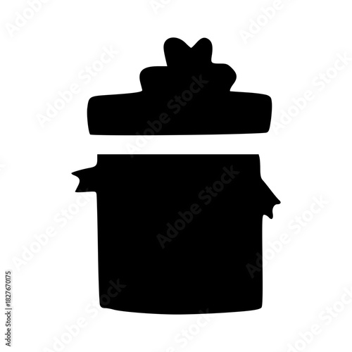 gift box silhouette