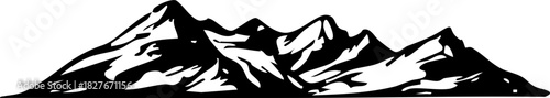 Mountain Silhouette Icon