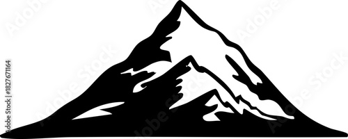 Mountain Silhouette Icon