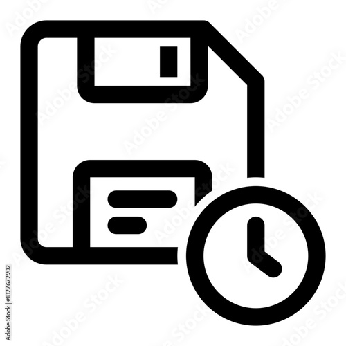 floppy diskette history icon