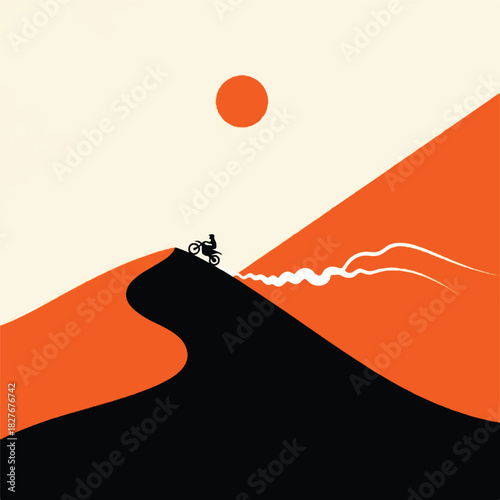 Desert Ride Motorcycle Adventure in the Dunes